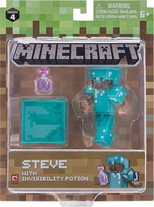 Figurka Tm Toys Minecraft Steve z eliksirem niewidzialności 1