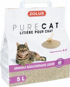 Żwirek dla kota Zolux PureCat Naturalny 5 l 1