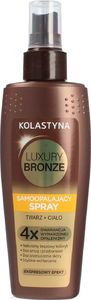 Kolastyna Kolastyna Luxury Bronze Spray samoopalający do twarzy i ciała 150ml 1