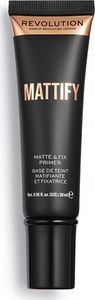 Makeup Revolution Matująca baza pod makijaż Mattify Primer 28 ml 1