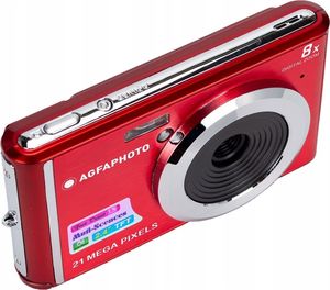Aparat cyfrowy AgfaPhoto DC5200 czerwony 3