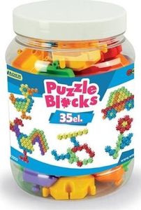 Wader Klocki puzzle słoik 35 elementów (41950) 1