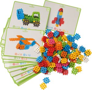 Marioinex Mini waffle 500 elemntów Edukacja 2