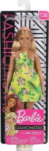 Lalka Barbie Mattel Lalka Barbie Fashionistas® Modne przyjaciółki® W żółtej sukience (FBR37/FXL59) 1