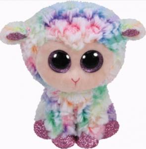 TY Pluszak Beanie Boos Daffodil pastelowa owieczka 24cm (TY37275) 1