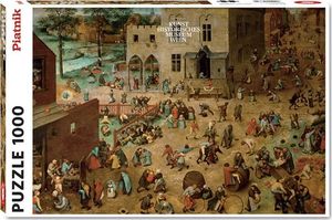 Piatnik Puzzle 1000 - Bruegel Zabawy dziecięce 1
