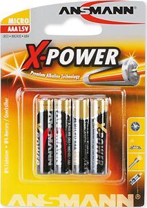 Ansmann Bateria X-Power AAA / R03 4 szt. 1