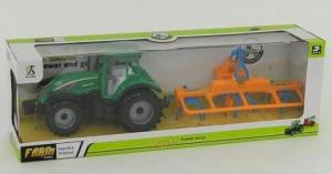 Adar Traktor z napędem z przyczepą w pudełku (507296) 1