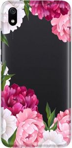 CaseGadget Nakładka do Xiaomi Redmi 7A białe kwiaty 1
