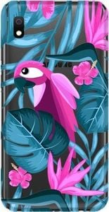 CaseGadget Nakładka do Samsung Galaxy A10e papuga i kwiaty 1