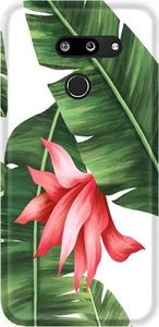 CaseGadget Nakładka do LG G8 Thinq paproć i kwiat 1