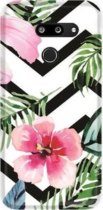CaseGadget Nakładka do LG G8 Thinq tropikalne kwiaty 1