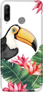 CaseGadget Nakładka do Huawei P30 Lite tukan i liście 1