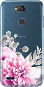 CaseGadget Nakładka do LG X Power 3 jasne kwiaty 1