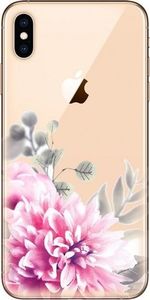 CaseGadget Nakładka do Apple iPhone XS Max jasne kwiaty 1