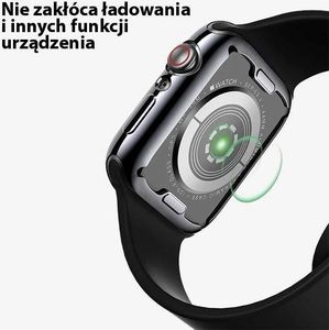Usams USAMS Etui ochronne Apple Watch 4 40mm. transparent/przezroczysty IW485BH03 (US-BH485) 5