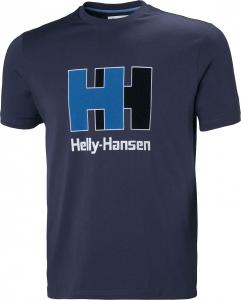 Helly Hansen Koszulka męska Hh Logo T-Shirt Evening Blue r. L 1