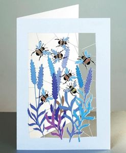 Forever Cards Karnet PM179 wycinany + koperta Pszczoły 1