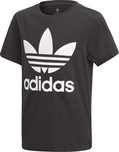 Adidas Koszulka damska Trefoil czarna r. 128 (DV2905) 1