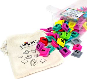 Piórnik Aladine WAFF Kafelki do notesów Litery 100 szt. 2