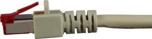 EFB Kabel połączeniowy RJ45 S / FTP, Cat.6, LSZH, 0,75m, szary (K5510.0,75) 2