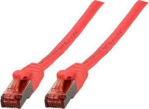 EFB Kabel połączeniowy RJ45 S / FTP, Cat.6, PVC, CCA, 1m, czerwony 1