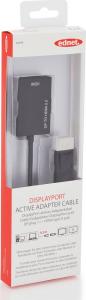 Adapter AV Ednet DisplayPort - HDMI czarny (84496) 2