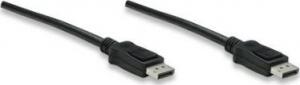 Kabel Techly DisplayPort - DisplayPort 0.5m czarny (ICOC-DSP-A-005) 1