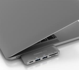 HUB USB TerraTec Connect C7 1x SD 1x USB-C PD 1x microSD  + 2x USB-A 3.0 (283005) 2