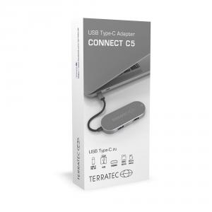 Stacja/replikator TerraTec Connect C5 USB-C (251738) 3