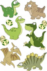 Herma HERMA Sticker MAGIC Dinokinder Wackelaugen 2
