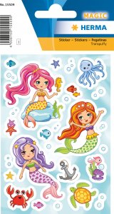 Herma HERMA Sticker MAGIC Little Mermaid Transpuffy 1