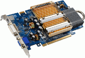 Karta graficzna Gigabyte GeForce 7600 GS 512MB 7600GS 512MB 128BIT DDR2 TVandDVI SilentPipe BOX 1