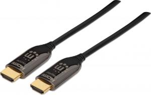 Kabel Manhattan HDMI - HDMI 100m czarny (355469) 1