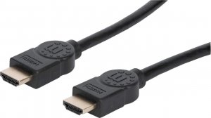 Kabel Manhattan HDMI - HDMI 2m czarny (354080) 1