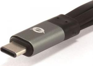 HUB USB Conceptronic 3x USB-A 3.0 (HUBBIES01G) 3