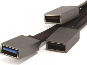 HUB USB Conceptronic 3x USB-A 3.0 (HUBBIES01G) 4