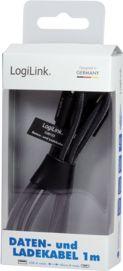 Kabel USB LogiLink USB-A - microUSB 1 m Czarny (CU0132) 4