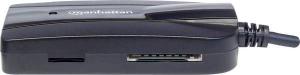 HUB USB Manhattan 1x SD 1x microSD  + 3x USB-A 3.0 (163590) 2
