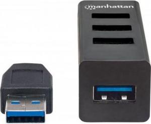 HUB USB Manhattan 4x USB-A 3.0 (163828) 3