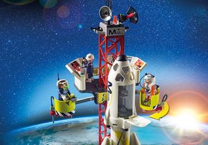 Playmobil Space Rakieta kosmiczna z rampą startową (9488) 4