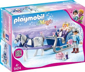 Playmobil Magic Sanie z parą królewską (9474) 1