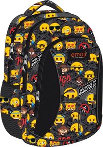 Emoji Plecak szkolny Yellow II czarny 1