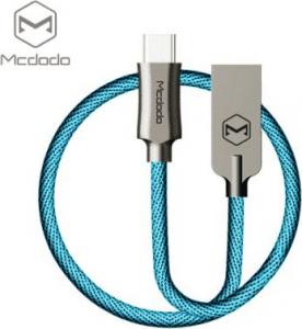 Kabel USB Mcdodo USB-A - USB-C 1 m Niebieski (CA-4391) 2