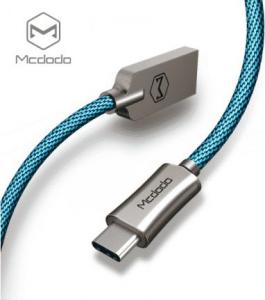 Kabel USB Mcdodo USB-A - USB-C 1 m Niebieski (CA-4391) 4