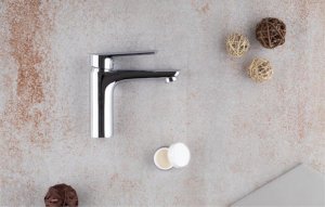 Bateria umywalkowa KFA Tanzanit stojąca chrom (5022-815-00) 3