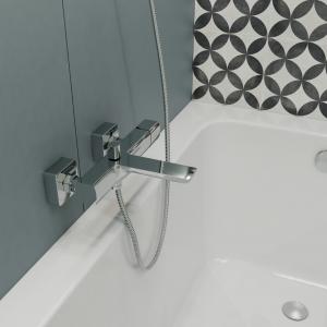 Bateria wannowa KFA Morganit ścienne chrom (4924-010-00) 3