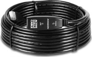 Kabel USB Axagon USB-A - USB-A 10 m Czarny (ADR-210) 6