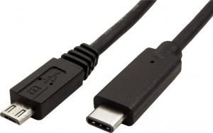 Kabel USB Roline USB2.0 Cable Type C-MicroB. M/M. 1.0m 1