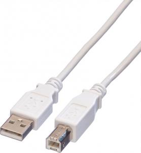 Kabel USB Value USB-A - 1.8 m Biały (JAB-756659) 1